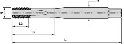 T471 • Form E Bottoming Chamfer • Through Coolant • Metric