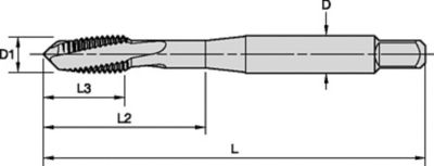 GT90 • Form D Plug Chamfer • Metric ANSI • Nickel- and Cobalt-Based Alloys
