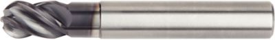 VariMill I • Series 47N0 • Ball Nose • Neck • 4 Flute • Metric