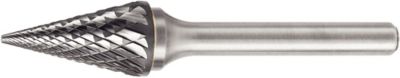 Series SM Pointed Cone • Single-Cut Burs • Inch