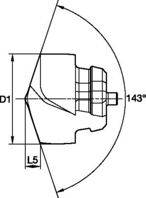 KenTIP™ FS • Insert • HPG Geometry