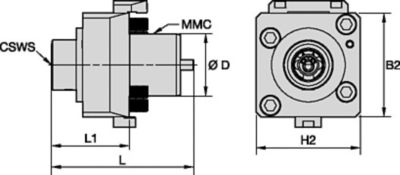 Driven Tool Axial • KM™ • TACU009KM40DA60907348, TACU009KM40DA60907349