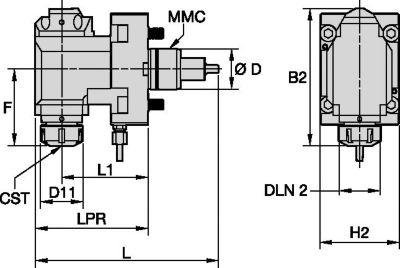 Driven Tool Radial • ER™ • TACU019ER40DR61301856