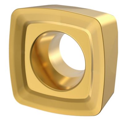 XPPT-D41 • Precision pressed insert. General purpose in soft steels, stainless steels and high-temp alloys.