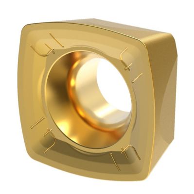 XDLT09-D41 • General purpose in soft steels. Best fit for face milling, slotting operation