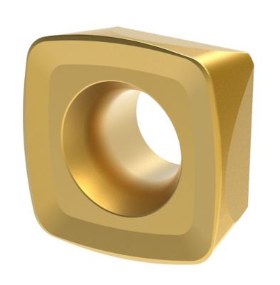 XDPT09-GP • Precision pressed. General use on alloyed steels. Good balance across all machining situations.