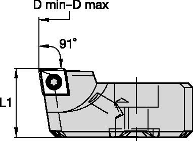 eBore™ Universal • Direct Mount • Insert Holder • CC06
