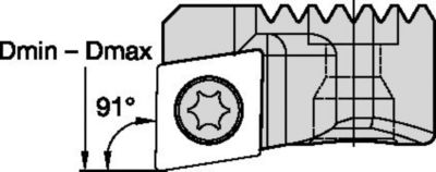 eBore™ Bridge Tool S/L • Fine Boring Slide • Insert Holder • CC09