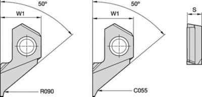 HiPACS • PCD Chamfer Insert