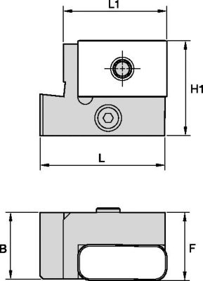 Railway Turning Cassette • Wheel Turning Lathe • Left Hand • LNUX30 Inserts