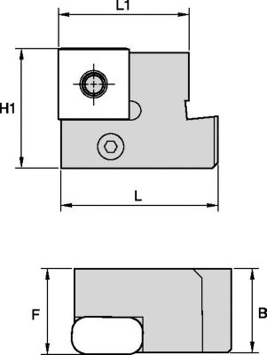 Railway Turning Cassette • Wheel Turning Lathe • Right Hand • LNUX19 Inserts