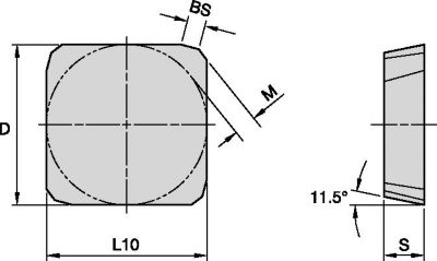 Indexable Milling • Face Milling ISO Inserts • SP..