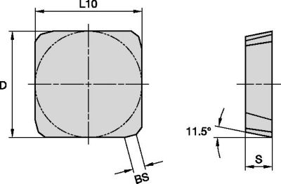 Indexable Milling • Face Milling ISO Inserts • SP..