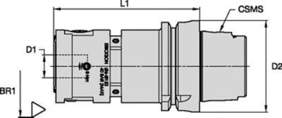 eBore™ Universal • Fine Boring Head • HSK63A