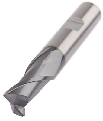 GOmill™ GP • Chamfered • 2 Flutes • Weldon® Shank • Metric