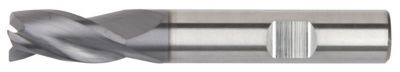 GOmill™ GP • Chamfered • 3 Flutes • Weldon® Shank • Metric