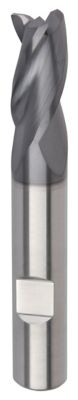 GOmill™ GP • Chamfered • 3 Flutes • Weldon® Shank • Metric