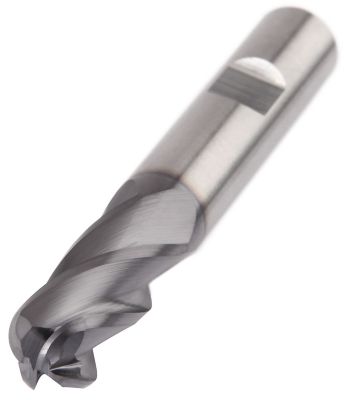GOmill™ GP • Ball Nose • 4 Flutes • Weldon® Shank • Metric