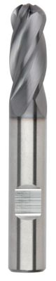 GOmill™ GP • Ball Nose • 4 Flutes • Weldon® Shank • Metric