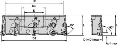 M4000 • Face Mills • Inch