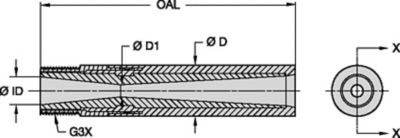 Increased production over a standard venturi by eliminating restriction and turbulence upstream