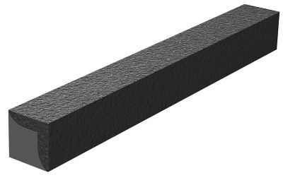 KenCast Tungsten Carbide & Steel Wear Protection • Grouser • 2 Face • No Weld Chamfer