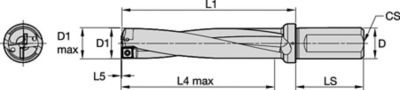 Drill Fix PRO™ • Drill Body • 5 x D • WB Shank • Metric