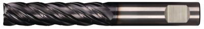 VariMill™ Chip Splitters • Radiused • 5 Flutes • 3 x D • Weldon® Shank • Metric