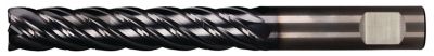 VariMill™ Chip Splitters • Radiused • 5 Flutes • 5 x D • Weldon® Shank • Metric