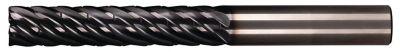 VariMill™ Chip Splitters • Radiused • 7 Flutes • 5 x D • Plain Shank • Metric