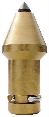 Rotating tungsten carbide pick • 16mm (0.62") Shank-Internal round lock ring • Plug Tip for hard cutting