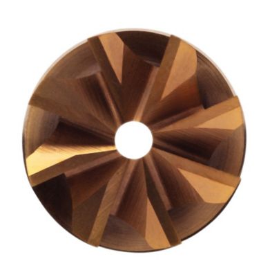 HARVI™ IV • Square End • 8 Flutes • Internal Coolant • Chipbreaker • Plain Shank • Metric