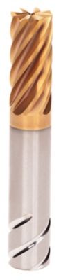 HARVI™ IV • Square End • 8 Flutes • Internal Coolant • Safe-LockTM Shank • Metric