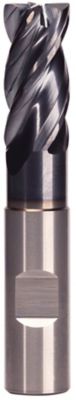 VariMill™ XTREME™ • Series 4XNE • Chamfered • 4 Flute • Necked • Weldon® Shank • Metric