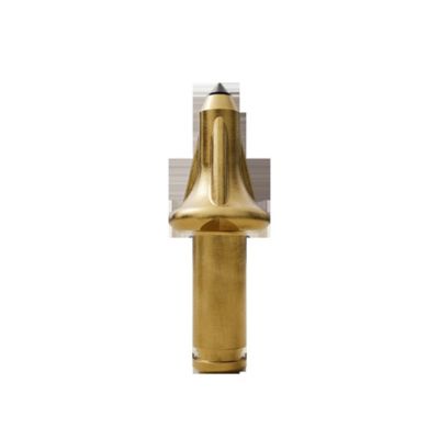 Rotating tungsten carbide pick • 30mm (1.18") Shank-External Hairpin Retainer • Plug Tip for hard cutting