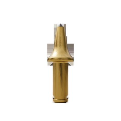 Rotating tungsten carbide pick • 30mm (1.18") Shank-External Hairpin Retainer • Narrow Bottom