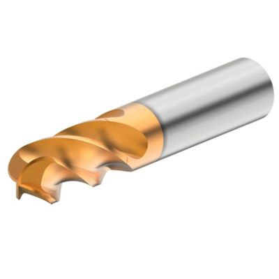 GOmill™ PRO • Ball Nose • 4 Flutes • Plain Shank • Inch