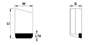 PCD Inserts • KSDR Wiper