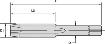Series 5351/2351 • Metric ANSI • Spiral Point, Plug Chamfer