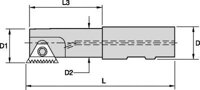 TMS • Thread Milling System • Thread Mills • Long • STN16 • Inch