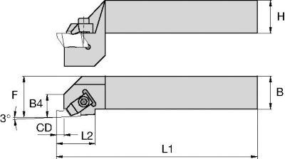 Integral Toolholders • NS-DH