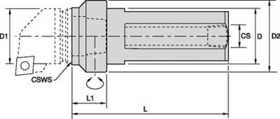 NCM-SS • Round Shank, Standard Length