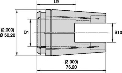 TG150ソリッドタップコレット