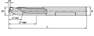 BF System with KenTIP™ BF Bodies • High Performance Combination Tools • 3 x D • Metric