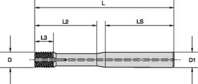 GX49 • Form E Bottoming Entry Taper • Through Coolant • Metric DIN 2174