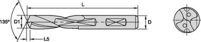 B343_HPG S-Shank • High-Performance BF Solid Carbide Drills
