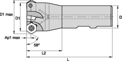 M640 • Weldon® End Mills • Metric