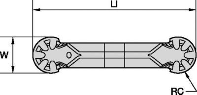WMT Grooving Inserts • PC Full Radius Precision Ground