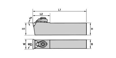 Integral Toolholders • KS • Metric