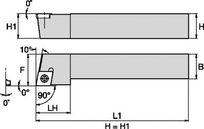 SCREW—ON Wendeschneidplatten